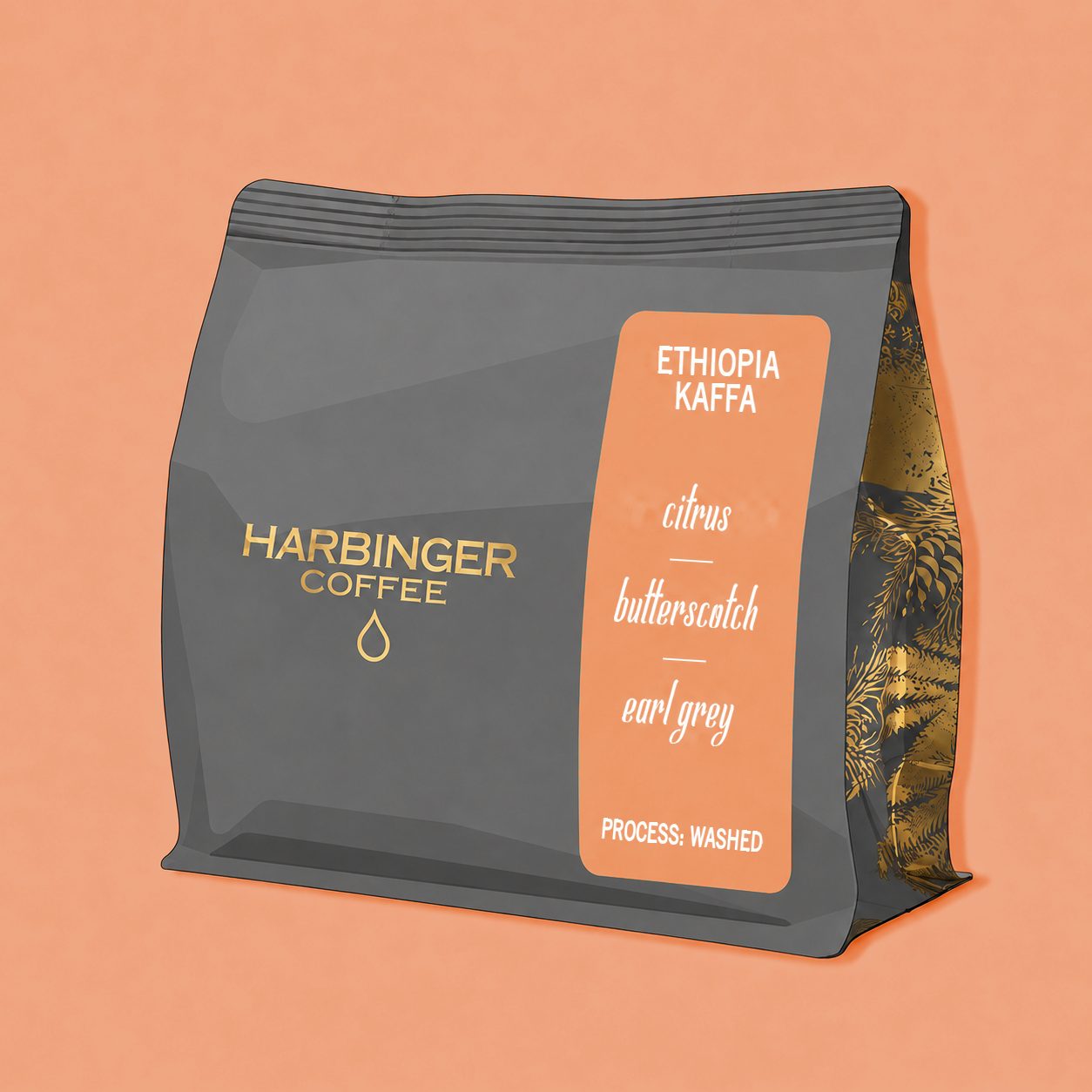 Ethiopia Kaffa coffee bag